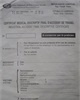 01 - Formulaire du certificat médical d'accident de travail